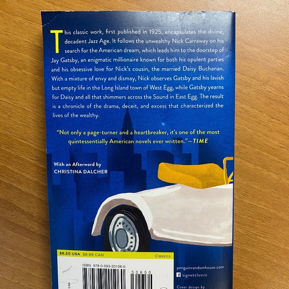 The Great Gatsby by Scott Fitzgerald - Picture 2 of 2